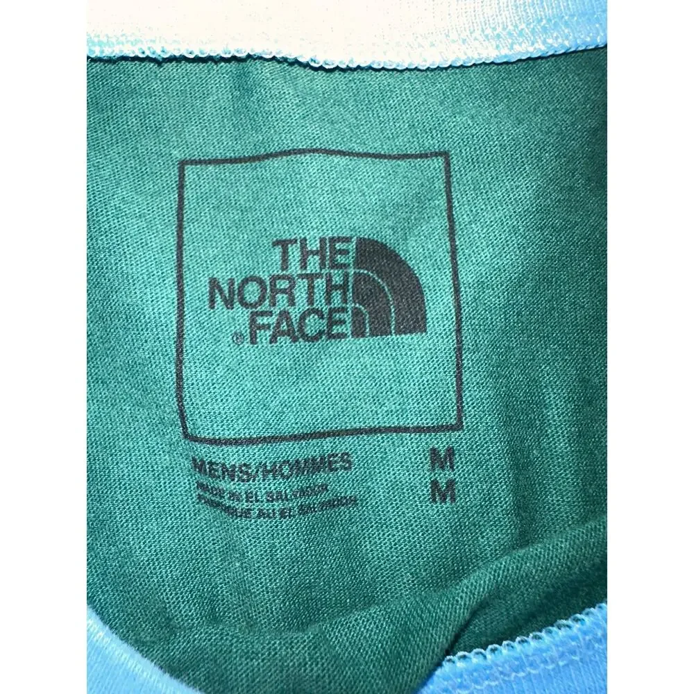 Urban outfitters The North Face Teal and Green Medium 66 t-shirt